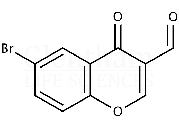 Structure for 6-Bromo-3-formylchromone 