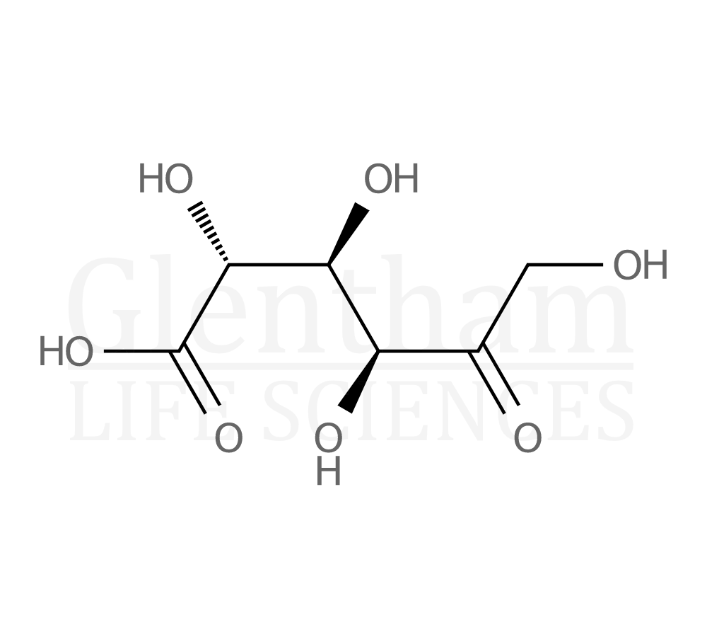 Structure for  5-Keto-D-gluconic acid  (5287-64-9)