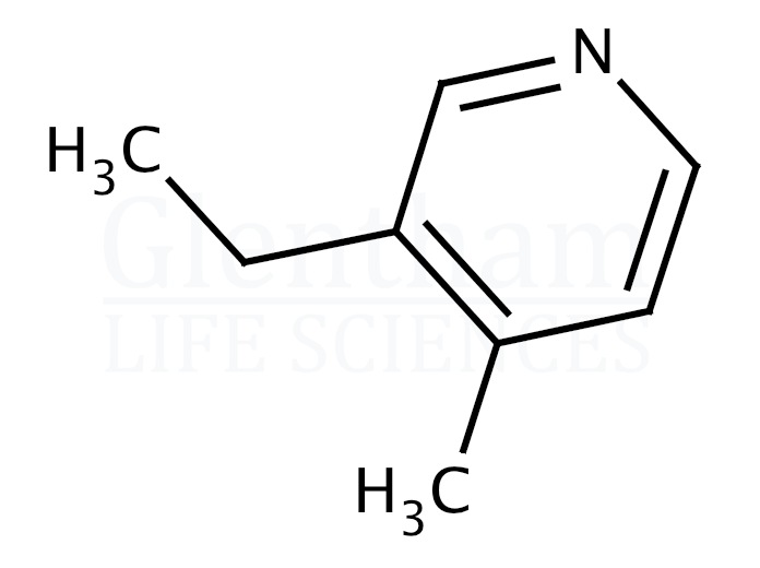 Structure for 3-Ethyl-4-methylpyridine (3-Ethyl-4-picoline)