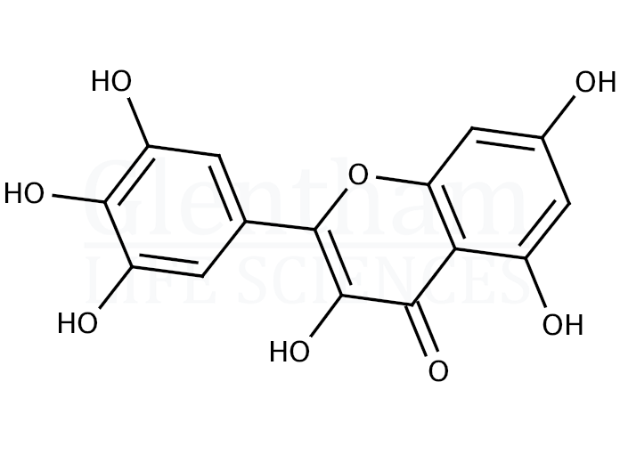 Structure for Myricetin (529-44-2)