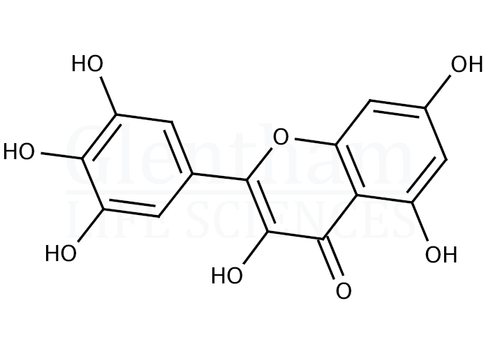 Myricetin Structure