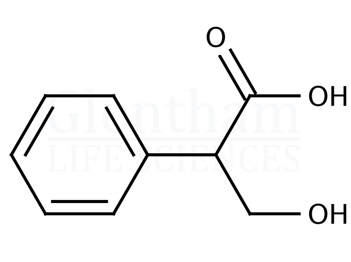 Structure for  DL-Tropic acid  (552-63-6)
