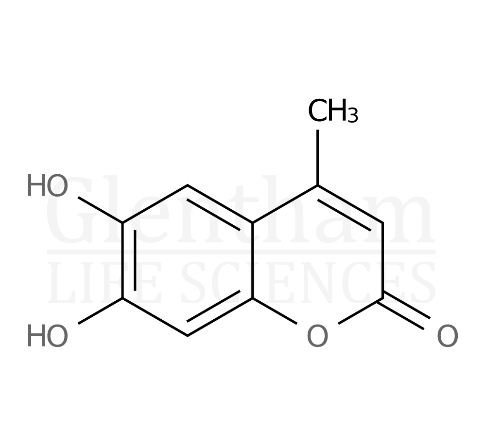 Strcuture for 4-Methyl-6,7-dihydroxycoumarin