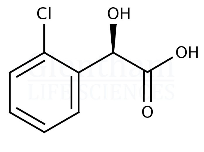 (R)-(-)-2-Chloromandelic acid Structure