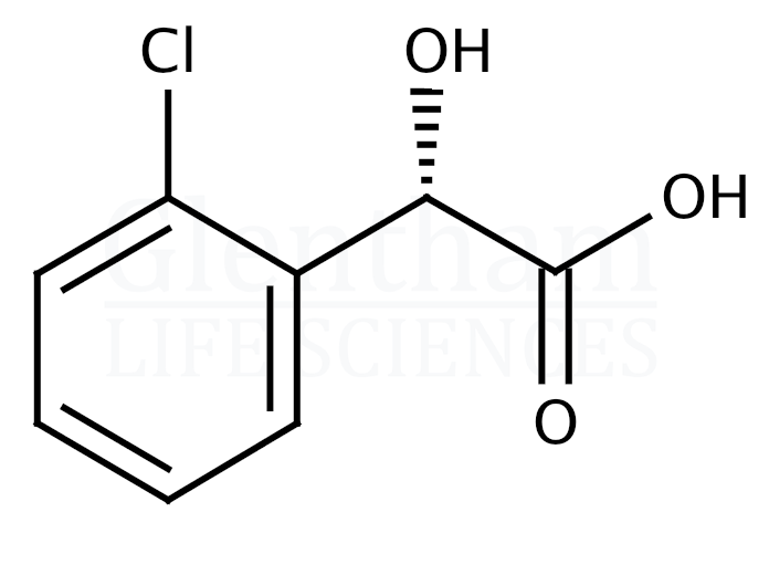 (S)-(+)-2-Chloromandelic acid Structure