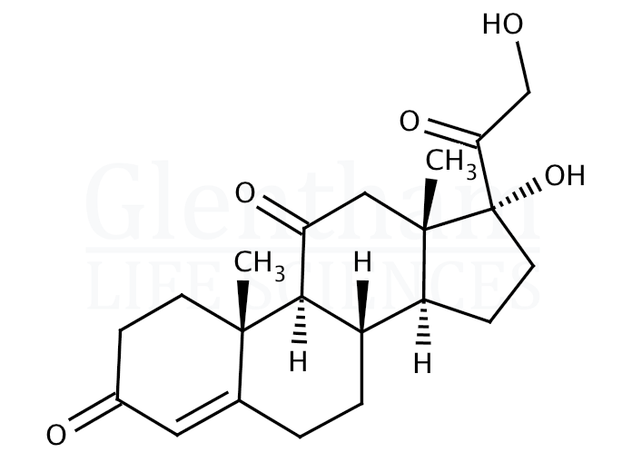 Structure for Cortisone (53-06-5)