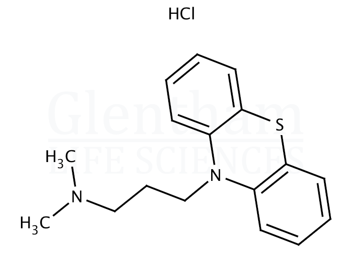 Structure for Promazine hydrochloride