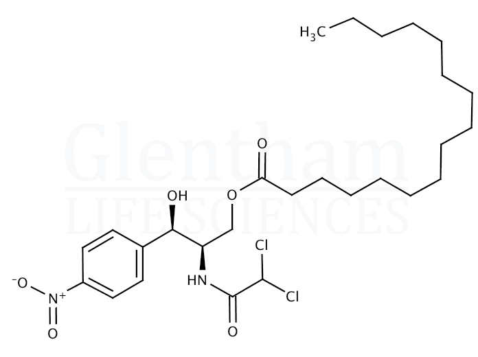 Structure for Chloramphenicol palmitate (530-43-8)