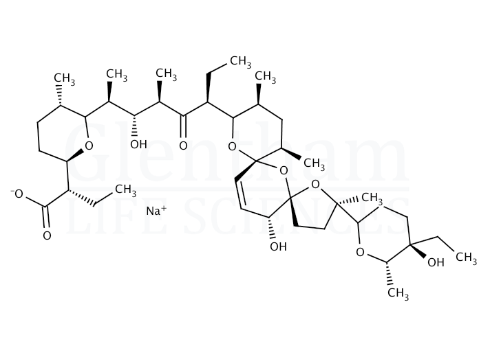 Structure for Salinomycin sodium salt (55721-31-8)