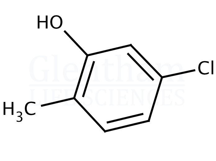 Structure for 5-Chloro-2-methylphenol (5-Chloro-o-cresol)