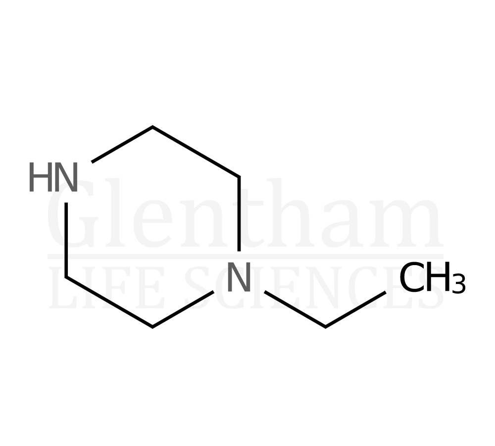 1-Ethylpiperazine Structure