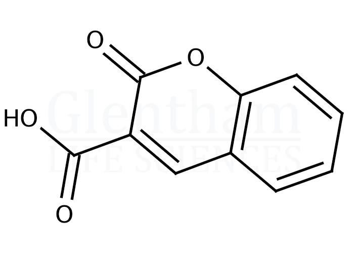 Coumarin-3-carboxylic acid  Structure
