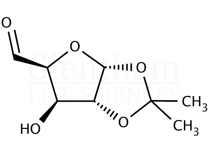 5-Aldo-1,2-O-isopropylidene-a-D-xylofuranose Structure