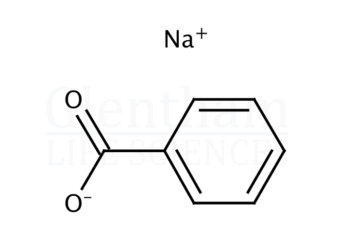 Structure for Sodium benzoate, 99.5%