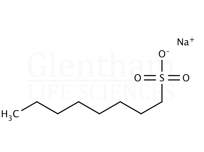 Strcuture for 1-Octanesulfonic acid sodium salt, HPLC grade