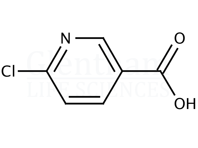 Structure for 6-Chloronicotinic acid