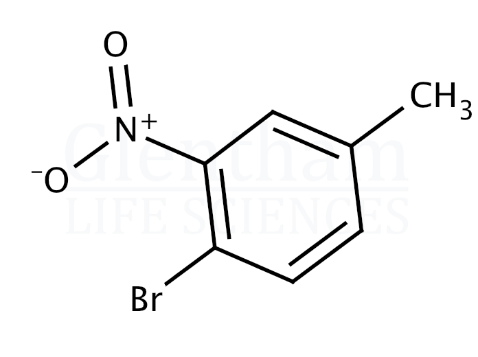 4-Bromo-3-nitrotoluene Structure