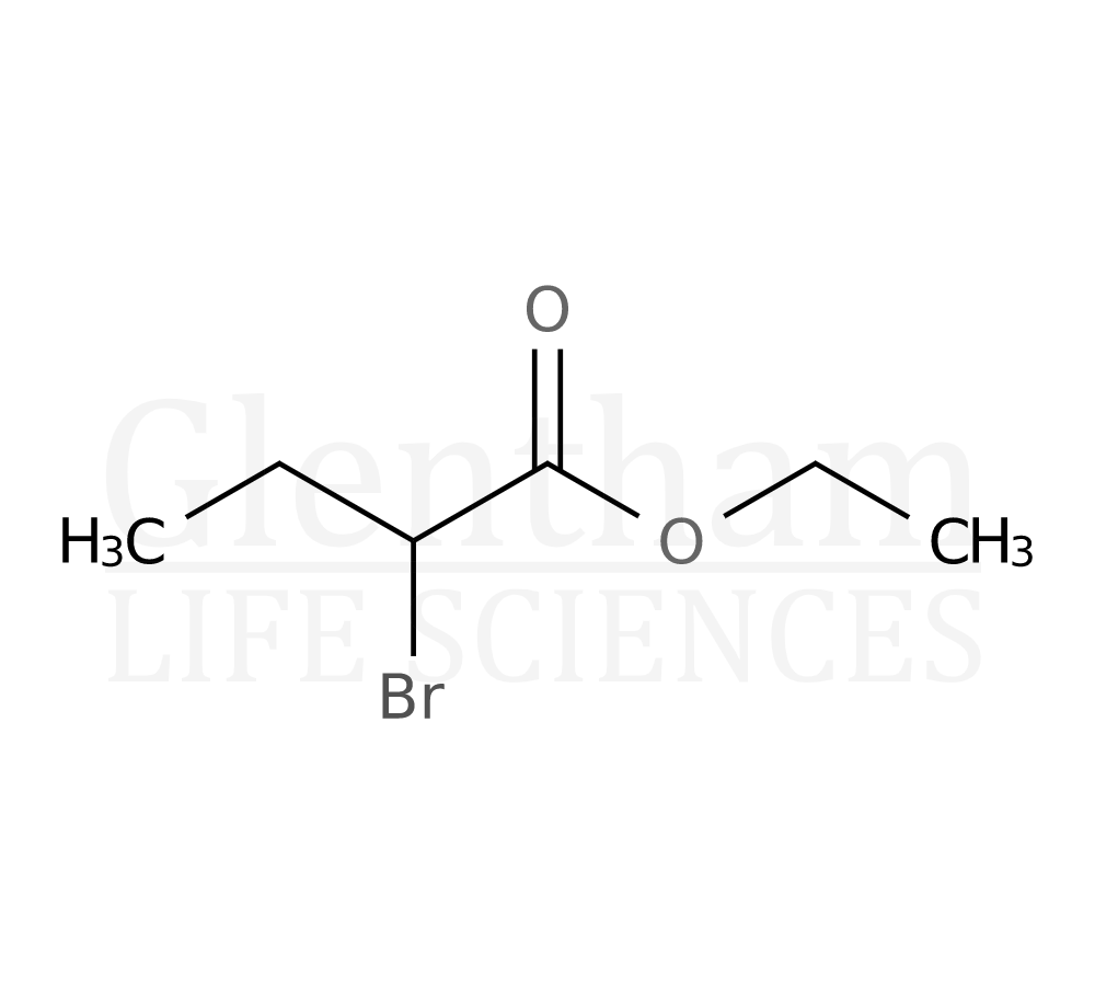 Structure for  Ethyl-2-bromobutyrate  (533-68-6)
