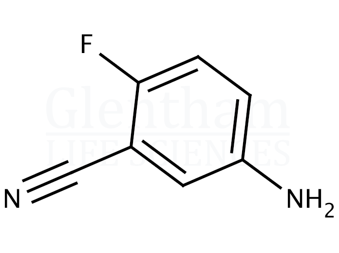 Structure for 5-Amino-2-fluorobenzonitrile