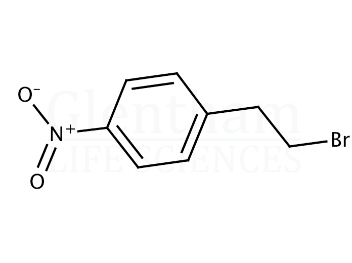 Structure for 4-Nitrophenethyl bromide (5339-26-4)