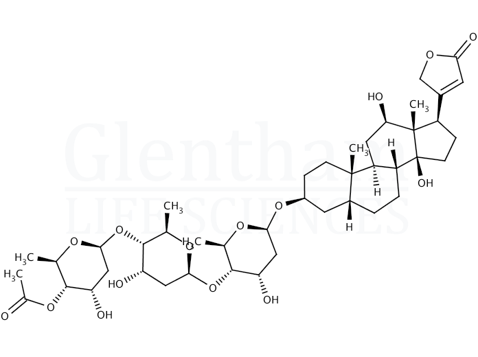 Large structure for  b-Acetyl digoxin  (5355-48-6)