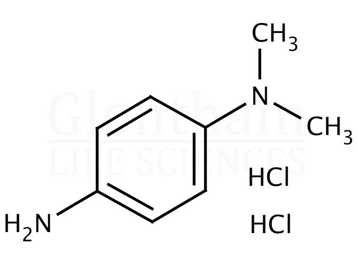 Structure for N,N-Dimethyl-p-phenylenediamine dihydrochloride