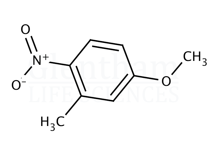 Structure for 3-Methyl-4-nitroanisole (5367-32-8)