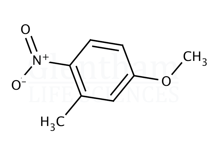 Structure for  3-Methyl-4-nitroanisole  (5367-32-8)