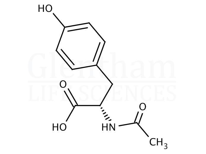 N-Acetyl-L-tyrosine Structure