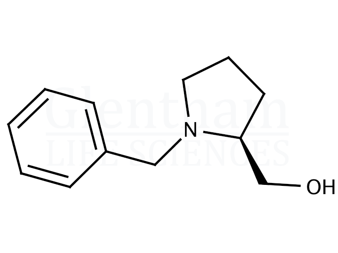 N-Benzyl-L-prolinol  Structure