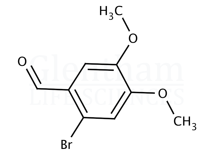 2-Bromo-4,5-dimethoxybenzalehyde Structure