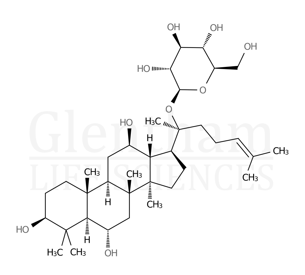 Structure for Ginsenoside F1