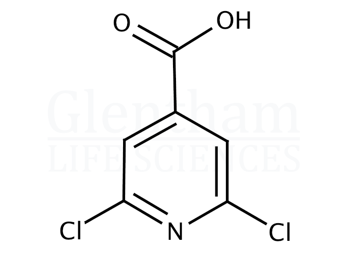 2,6-Dichloroisonicotinic acid Structure