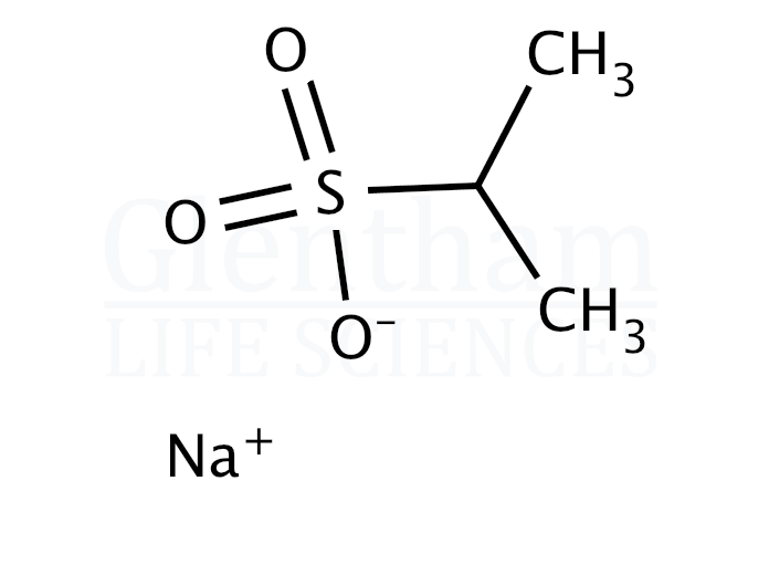 2-Propanesulfonic acid sodium salt Structure