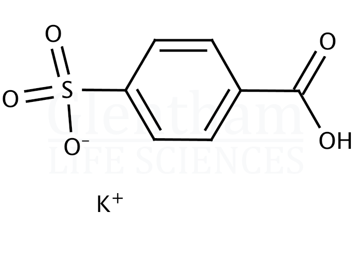 4-Sulfobenzoic acid monopotassium salt Structure