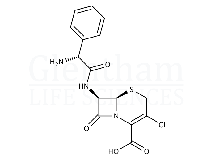 Structure for Cefaclor (53994-73-3)