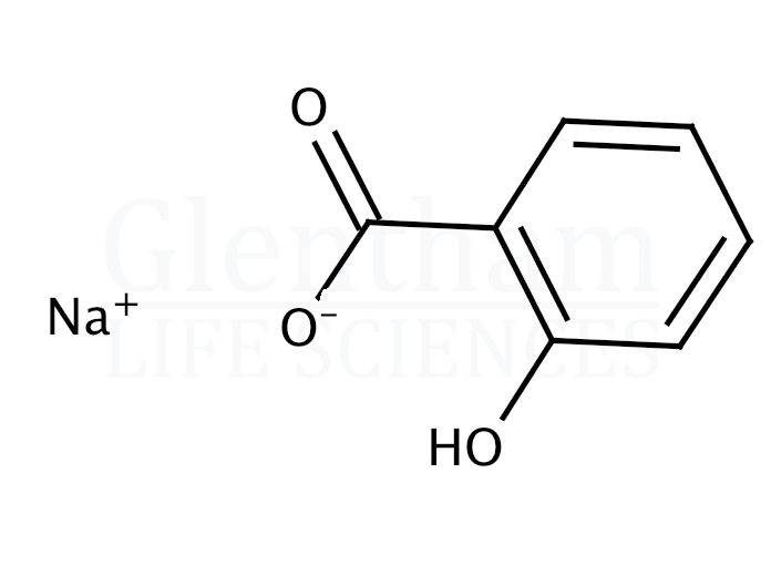 Sodium salicylate, Ph. Eur. grade Structure