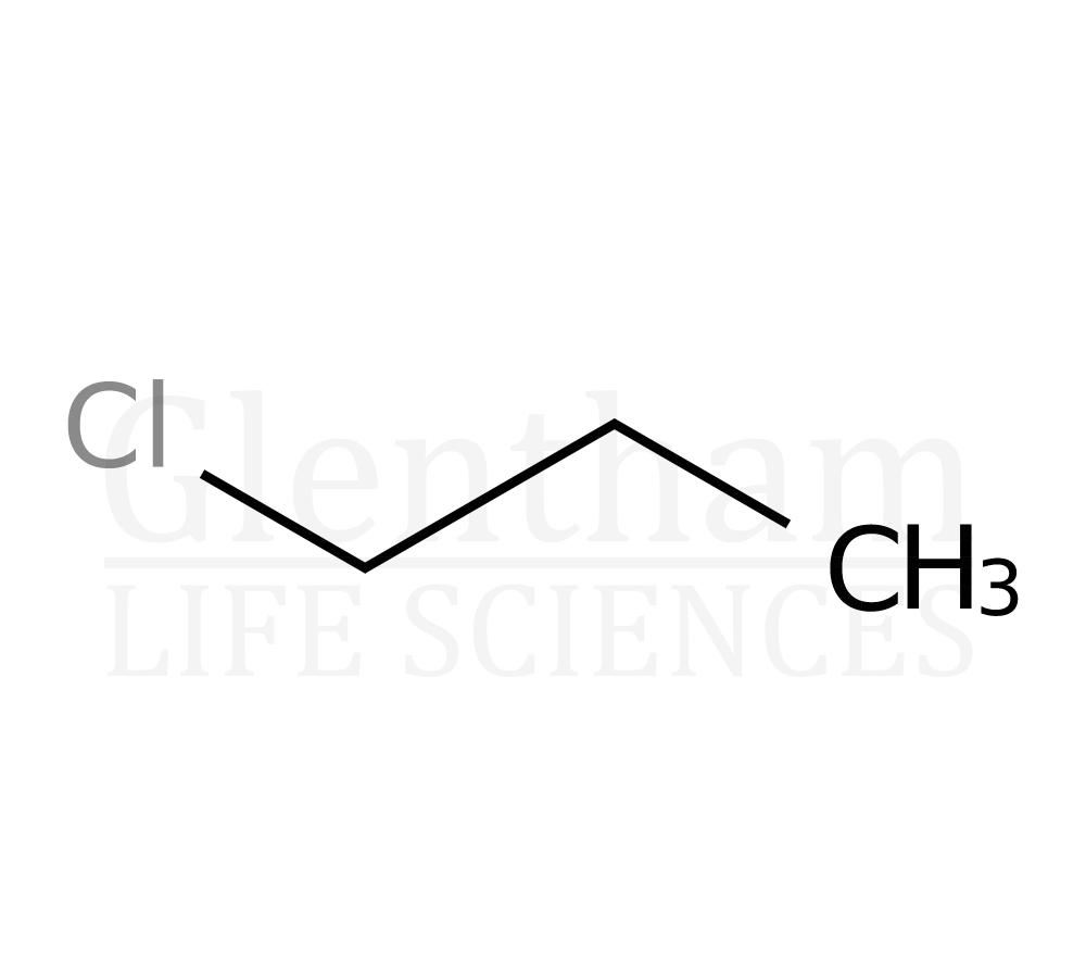 1-Chloropropane Structure