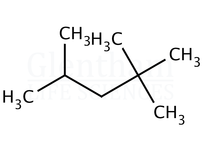 2,2,4-Trimethylpentane, GlenDry™, anhydrous over molecular sieve Structure