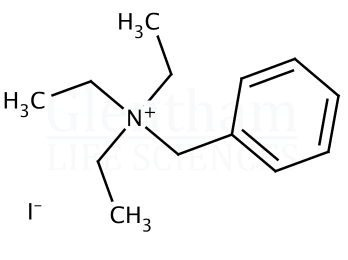 Benzyltriethylammonium iodide Structure
