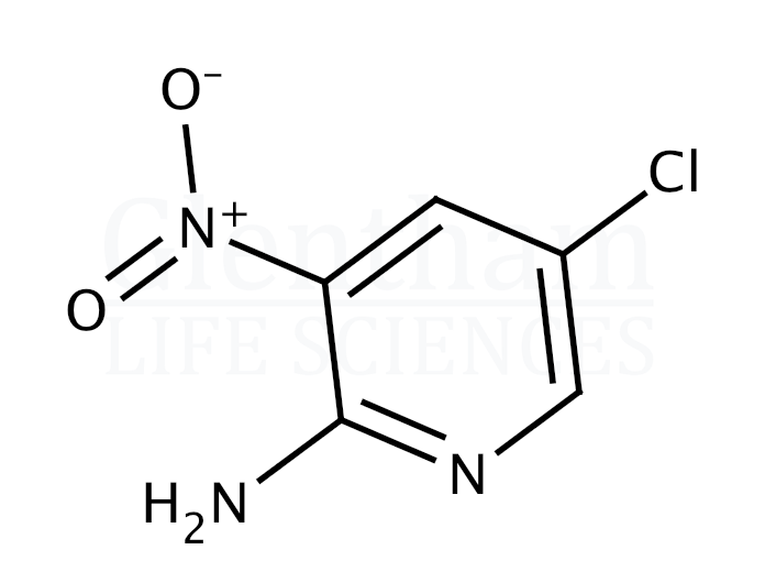 2-Amino-5-chloro-3-nitropyridine Structure