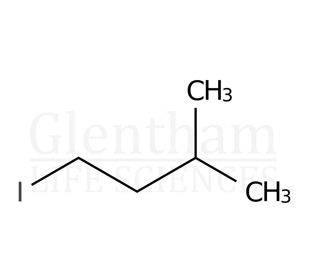 Isoamyl iodide Structure