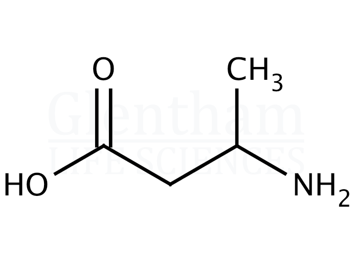 Structure for  3-Aminobutanoic acid   (541-48-0)