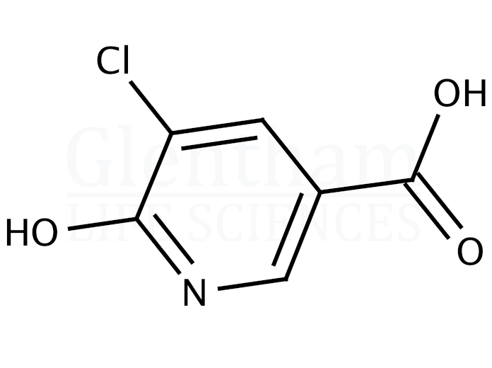 Structure for 5-Chloro-6-hydroxynicotinic acid