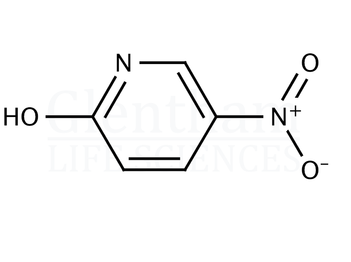 2-Hydroxy-5-nitropyridine Structure