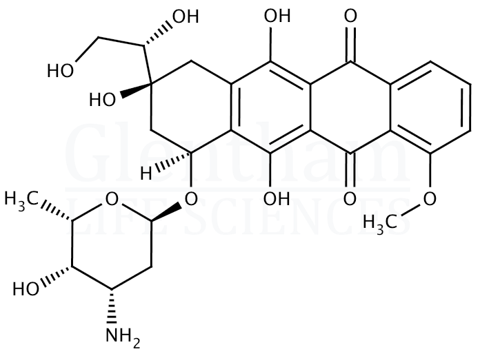 Doxorubicinol hydrochloride Structure