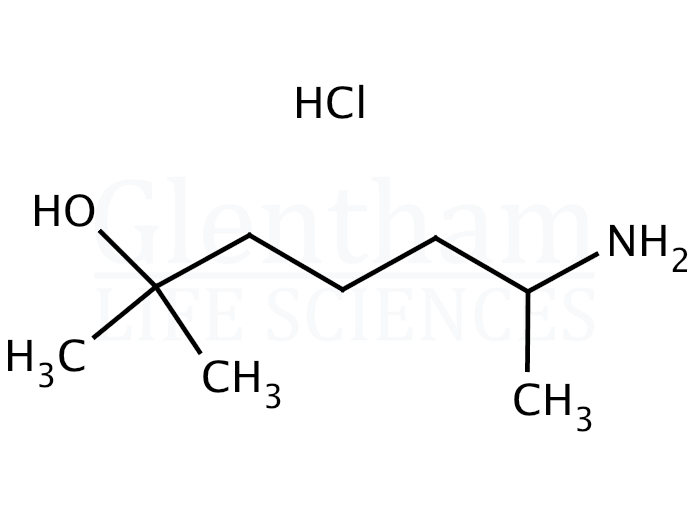 Heptaminol hydrochloride Structure