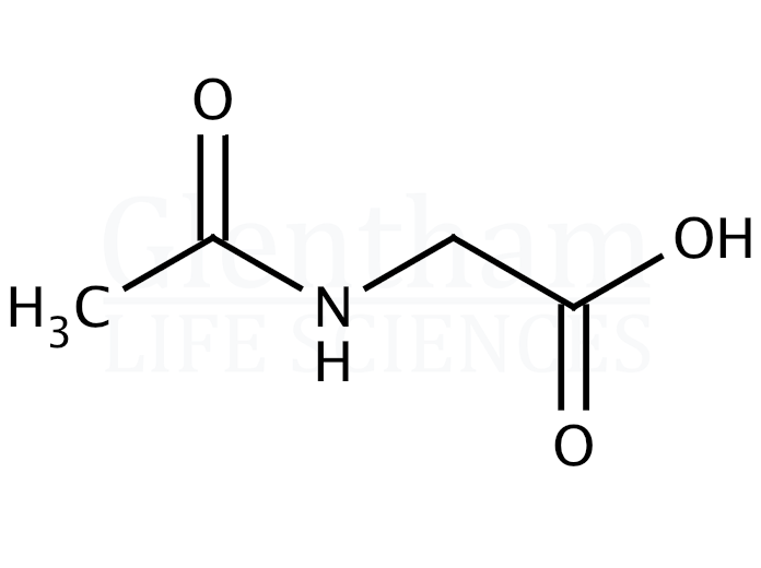 Structure for N-Acetylglycine (543-24-8)