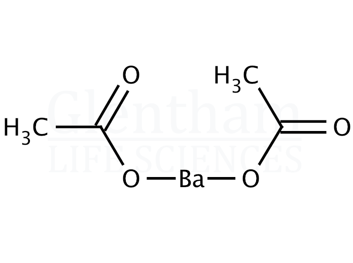 Structure for Barium acetate