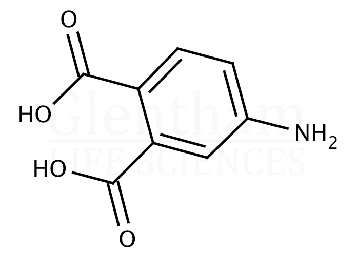 Structure for 4-Aminophthalic acid  (5434-21-9)